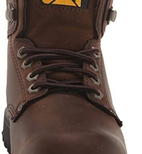 Cat Footwear mens Second Shift Work Boot, Dark Brown, 10.5 US