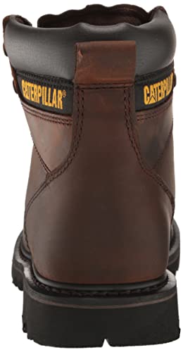 Cat Footwear mens Second Shift Work Boot, Dark Brown, 10.5 US