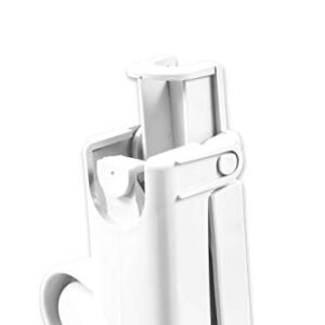 Camco Pop-A-Towel- Mountable or Portable Paper Towel Holder Dispenser, Keep Paper Towels Clean, Conserve Space in Your RV Kitchen (White) (57111)