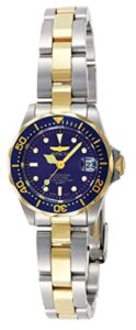 invicta women's invicta-8942 pro diver gq two-tone stainless steel watch