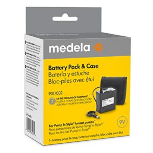 Medela Pump in Style Battery Pack, Portable Unit for 9 Volt Pump in Style Advanced Breast Pump Uses AA Batteries, Authentic Medela Spare Parts