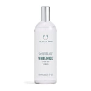 the body shop white musk body mist – refreshes and cools with a gorgeous scent – vegan – 3.3 oz