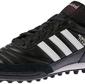 adidas Performance Men's MUNDIAL TEAM Athletic Shoe, black/white/red, 10 M US