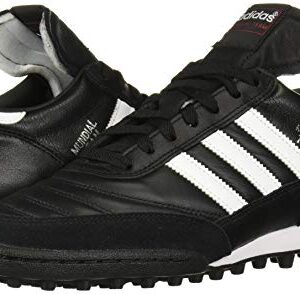 adidas Performance Men's MUNDIAL TEAM Athletic Shoe, black/white/red, 10 M US