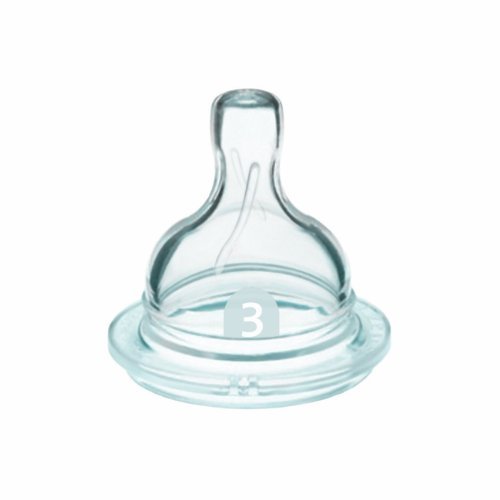 Philips AVENT BPA Free Classic Medium Flow Nipple, 2-Pack