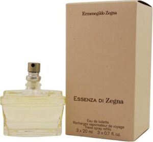 essenza di zegna by ermenegildo zegna parfums for men eau de toilette spray 0.67-ounces & two refills 0.67-ounces