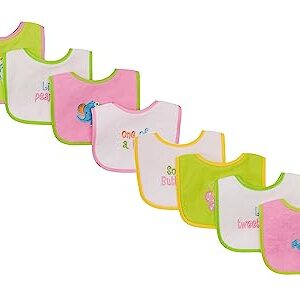 Neat Solutions Water Resistant Bib Set, 10 count, Girl