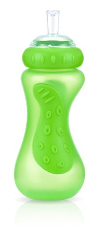 Nuby Plastic No-Spill Sport Sipper, 10 Ounce Colors May Vary