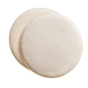 lanacare organic nursing pads l reusable breast pads, style softline, s