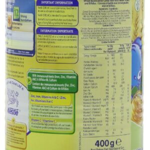 Nestle Cerelac, Honey and Wheat with Milk (From 12 Months), 14.11-Ounce Cans (Pack of 4)