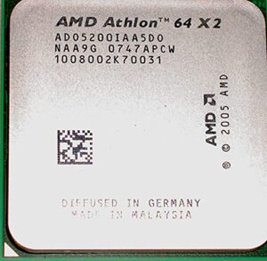 amd athlon 64 x2 5200+ 2.7ghz 2x512kb socket am2 dual-core cpu