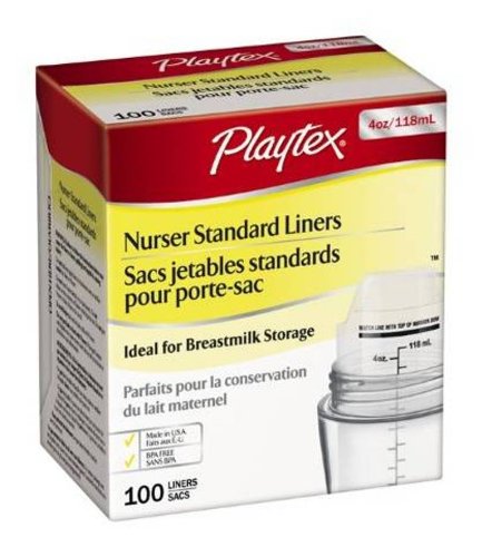 Playtex Standard BPA Free Disposable Nurser Liners 4 oz - 100 Count (Discontinued by Manufacturer)