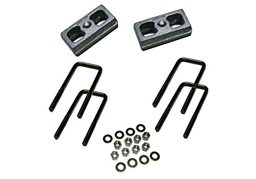 Superlift | 3216 | 1.5" Block Kit with Rear Lift Blocks, U-Bolts, & Hardware | Fits 1988-1998 GM 1500 Pickup; 1992-1999 1500 Suburban/Blazer/Tahoe