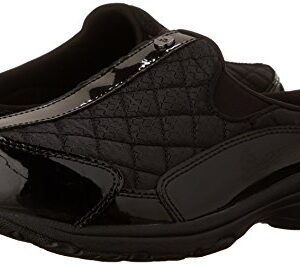 Easy Spirit womens Traveltime12 Mule, Black 966, 8.5 US