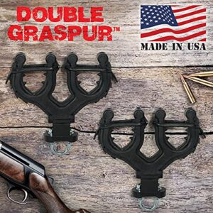 Graspur Double ATV Gun & Bow Rack - Model ATV2