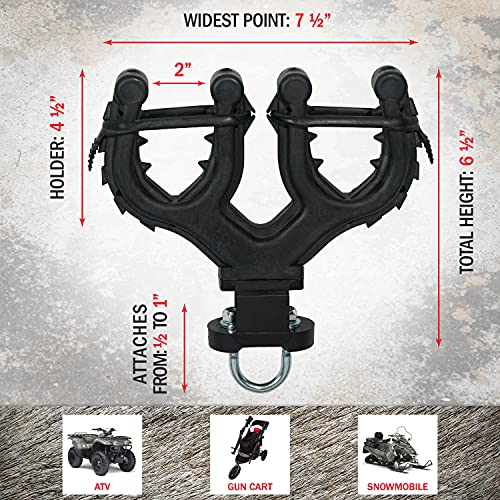 Graspur Double ATV Gun & Bow Rack - Model ATV2