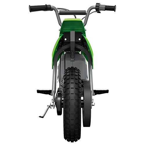 Razor MX400 Dirt Rocket Kids Ride On 24V Electric Toy Motocross Motorcycle Dirt Bike, Speeds up to 14 MPH, Green