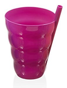 Sip - a - cup, with Built-in Straw - Colors Vary - Qty:1