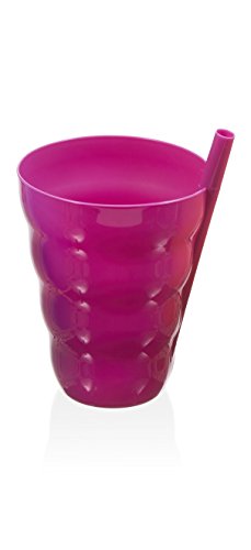 Sip - a - cup, with Built-in Straw - Colors Vary - Qty:1