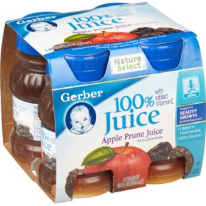 Gerber+Juices+Apple+Prune+4+Oz+-+6+Pack