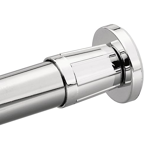 Moen 52-F Commercial Donner Adjustable Shower Rod Flange Set, Small, Chrome