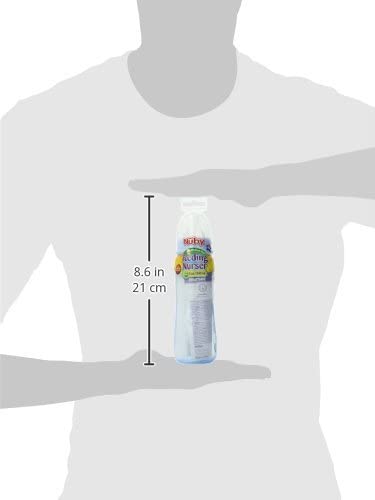 Nuby Standard Neck Tinted Bottle, 8oz, 3+ Months, Single Pack of 1, Colors May Vary