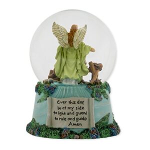 Roman Giftware Inc., Inspirational Angels Collection, 5.7" H Musical 100MM Dome Angel,Religious, Inspirational, Durable (4x4x5)