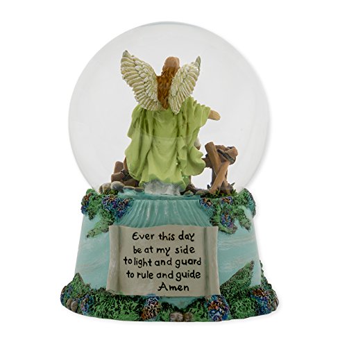 Roman Giftware Inc., Inspirational Angels Collection, 5.7" H Musical 100MM Dome Angel,Religious, Inspirational, Durable (4x4x5)