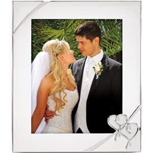 lenox true love 8" x 10" frame, 2.00 lb, metallic