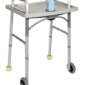 Drive Medical 10124 Walker Tray with Cup Holder, Gray