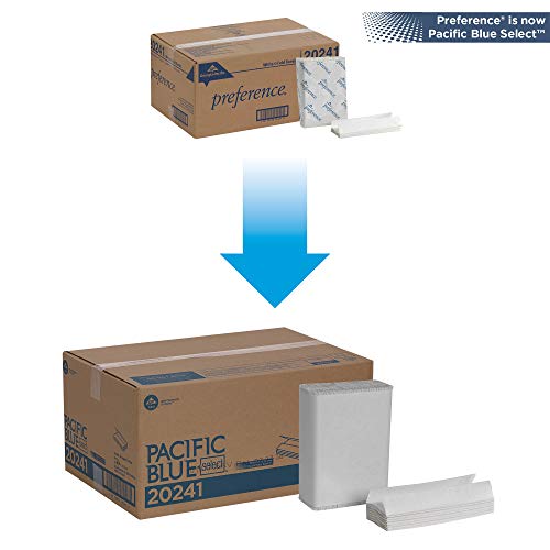 Pacific Blue Select C-Fold Paper Towels By GP PRO (Georgia-Pacific), White, 20241, 200 Towels Per Pack, 12 Packs Per Case (2400 Total), 10.10" x 13.20