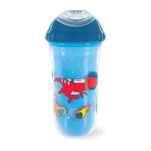 Nuby No-Spill Insulated Cool Sipper, 9 Ounce (Pack of 1) Colors May Vary