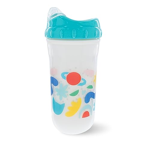 Nuby No-Spill Insulated Cool Sipper, 9 Ounce (Pack of 1) Colors May Vary