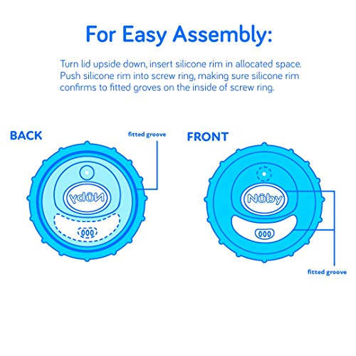 Nuby No-Spill Insulated Cool Sipper, 9 Ounce (Pack of 1) Colors May Vary