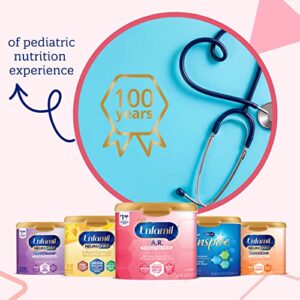 Enfamil A.R. 48 bottles (2 fl oz each), Ready to Feed Baby Formula Bottles, reduces spit up in 1 week, Omega 3 DHA & Iron, thickened with rice starch