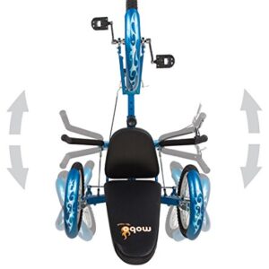 Mobo Cruiser Triton Pro Adult Recumbent Trike. Pedal 3-Wheel Bicycle. 16 Inches. Adaptive Tricycle for Teens to Seniors