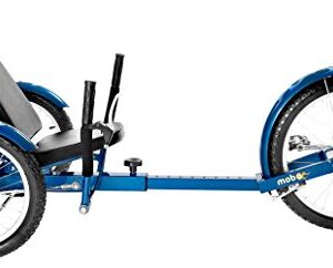 Mobo Cruiser Triton Pro Adult Recumbent Trike. Pedal 3-Wheel Bicycle. 16 Inches. Adaptive Tricycle for Teens to Seniors