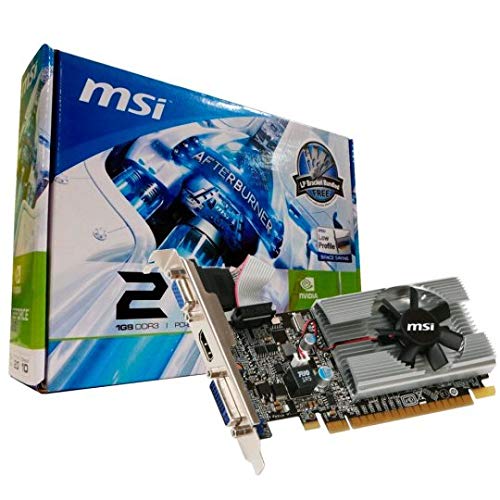 MSI Geforce 210 1024 MB DDR3 PCI-Express 2.0 Graphics Card MD1G/D3