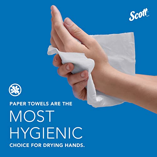 Scott® Pro™ Scottfold™ Multifold Paper Towels (01960), with Absorbency Pockets™, 7.8" x 12.4" sheets, White, (175 Sheets/Pack, 25 Packs/Case, 4,375 Sheets/Case)