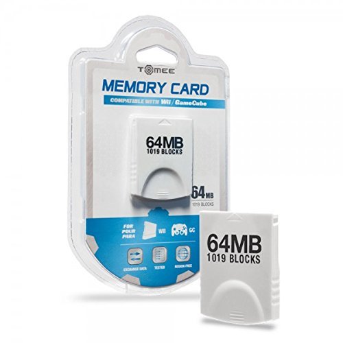 Tomee Wii/Gamecube 64MB Memory Card (1019 Blocks)