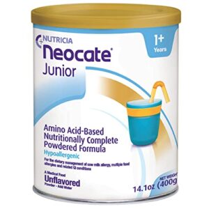 neocate junior amino acid-based formula without prebiotics - unflavored - 14.1 oz can