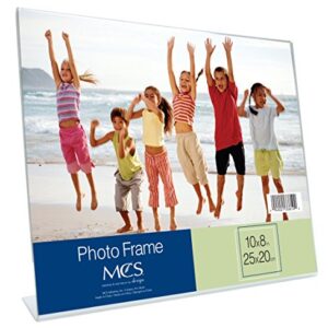 MCS 8x10 Inch Bent Acrylic Picture Frame, Horizonal (33810)