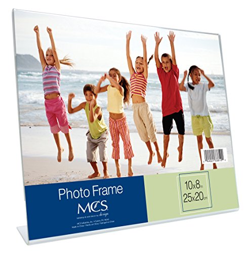 MCS 8x10 Inch Bent Acrylic Picture Frame, Horizonal (33810)