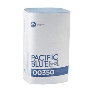 pacific blue basic s-fold 2-ply windshield paper towels by gp pro (georgia-pacific), blue, 00350, 250 towels per pack, 9 packs per case (2250 total), 9.50" x 10.50