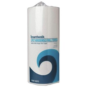 Boardwalk WPBWK6272 11 in. x 9 in. 2-Ply Kitchen Roll Towel - White (85 Sheets/Roll, 30 Rolls/Carton)