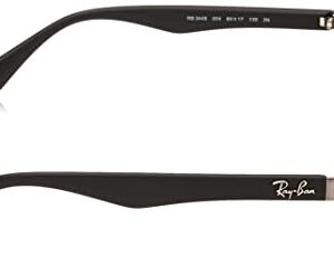 Ray-Ban Men's RB3445 Rectangular Sunglasses, Gunmetal/Dark Green, 64 mm