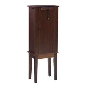 Powell Merlot Jewelry Armoire,