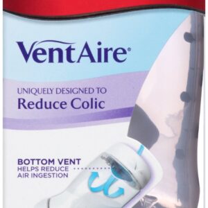 Playtex VentAire Advanced Wide Bottle, 9 Ounce (Discontinued by Manufacturer)