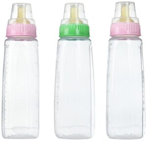 gerber first essential clear view bpa free plastic nurser with latex nipple, 9 ounce (3 pack)