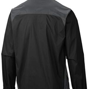 Columbia Men's Glennaker Lake Rain Jacket, Black/Grill, Large